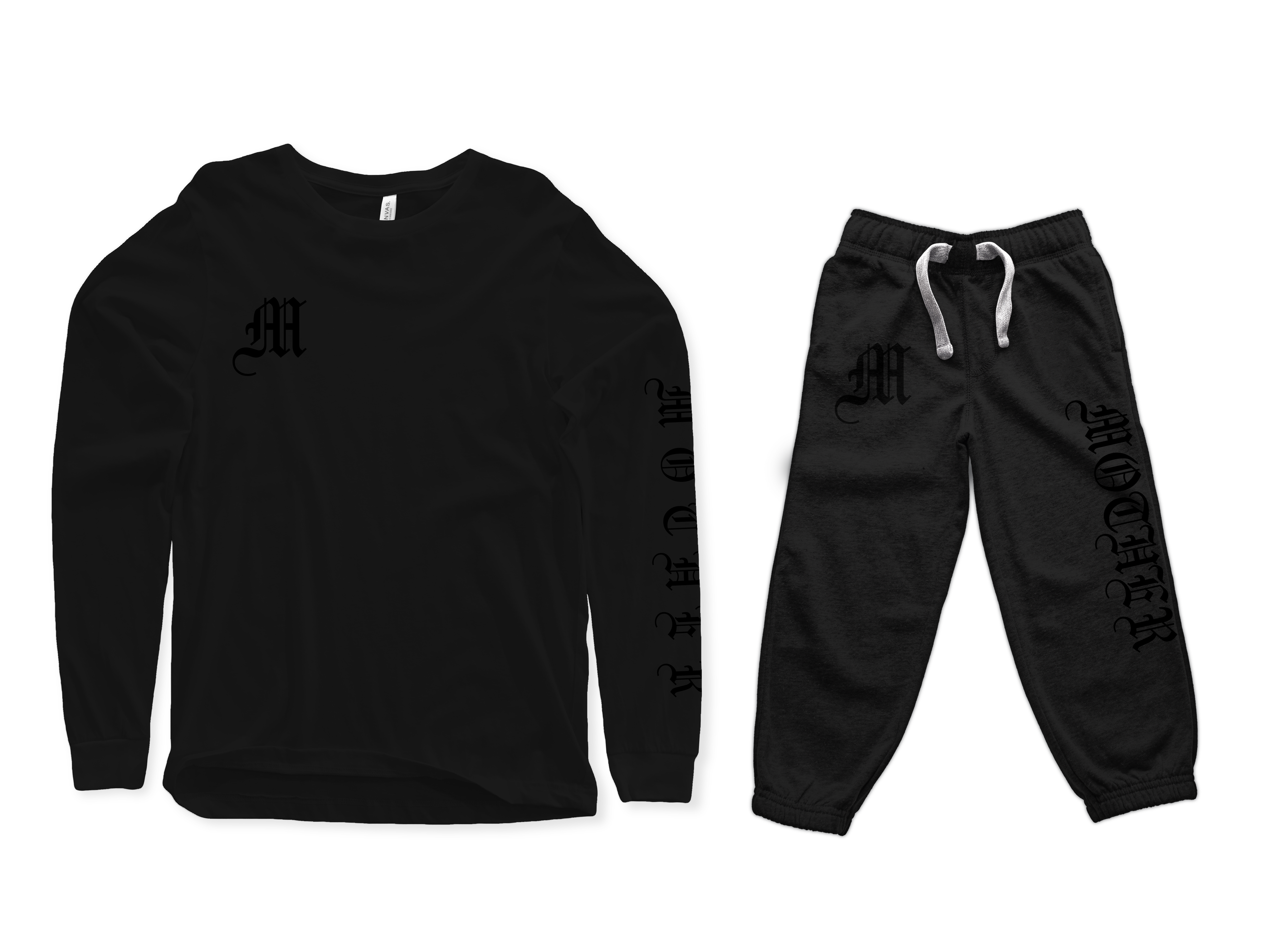 The M Collection (Unisex Sweatpant & Long Sleeve T Shirt)
